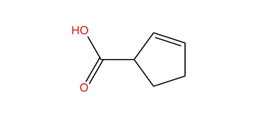 2-Cyclopentene-1-carboxylic acid